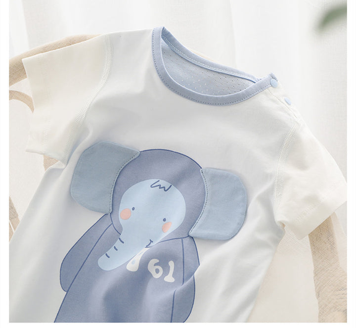 Summer Clothes For Outing Baby Onesies