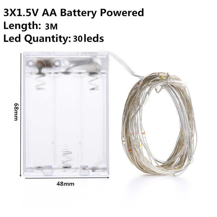 Рождественский свет светодиодные батареи USB с питанием 2 мл. 5 м10 м.
