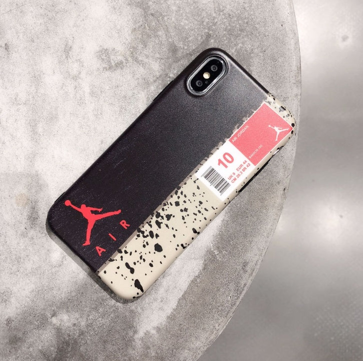 Совместим с Apple, совместимым с Apple, горячим брендом Fly Man Jordan Soft Silicon Cover для iPhone 6 6S плюс 7 плюс 8 8plus x XR XS Max Junmp Fashion Phone Case Coque