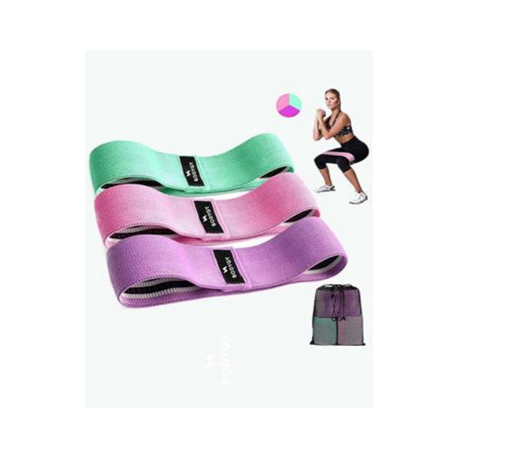Bandă de rezistență elastică cerc de șold fitness rezistență la squatass Circle yoga