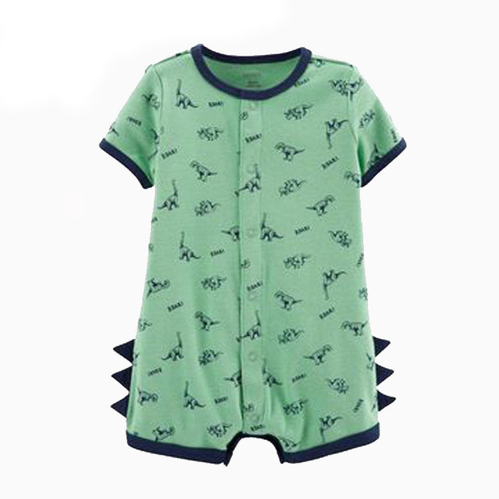 Newborn Baby Children's Clothing Men's And Women's Baby Short-sleeved Romper Climbing Clothing Jumpsuit