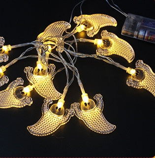 Хелоуин декорация Тиквена светлина LED струнни светлини фенер