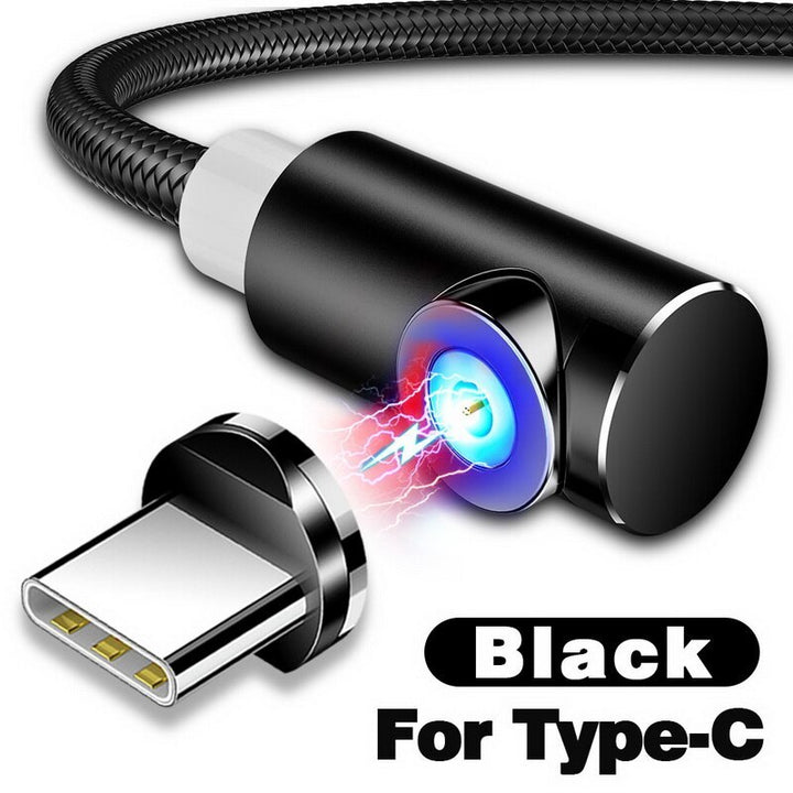 Cable magnético Micro USB Tipo C Cargador