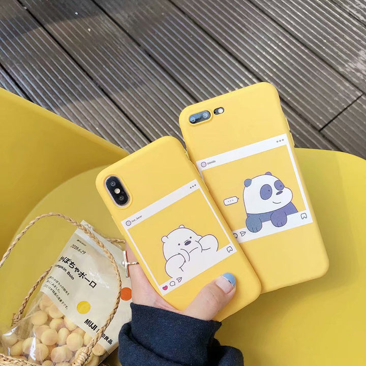 Compatible With  Cute Little Panda Phone Case