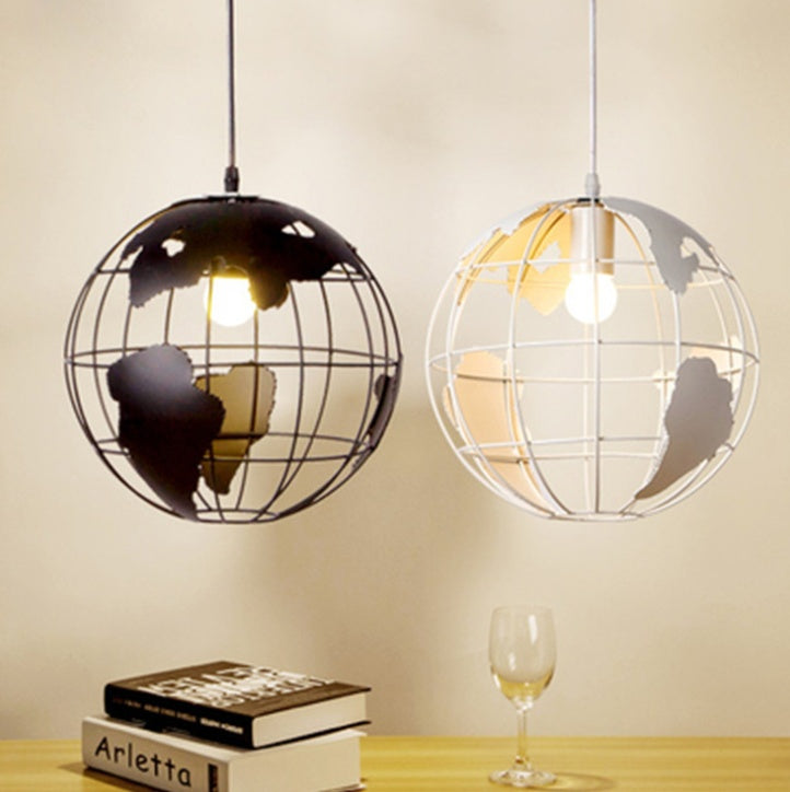 Globe pendelys - Earth Globe Lamp