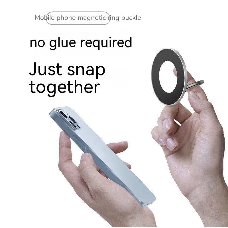 Telefon mobil magnetic fixat cu inel de zinc, cu inel de zinc