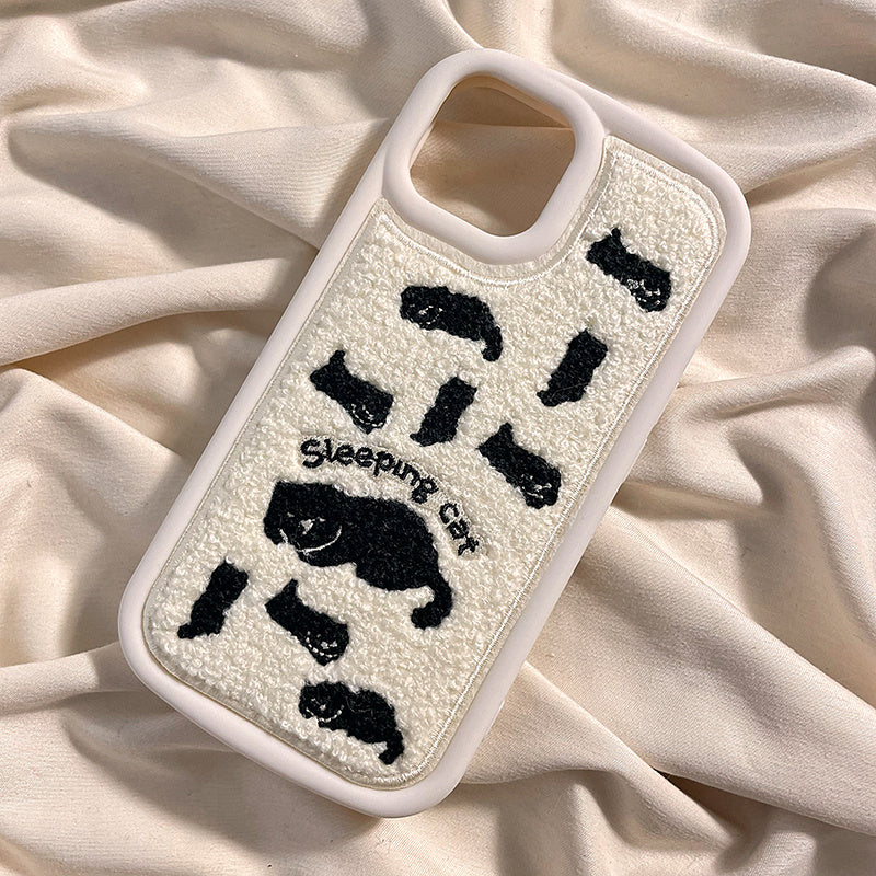 Plush Embroidery XINGX Drop-resistant Phone Case