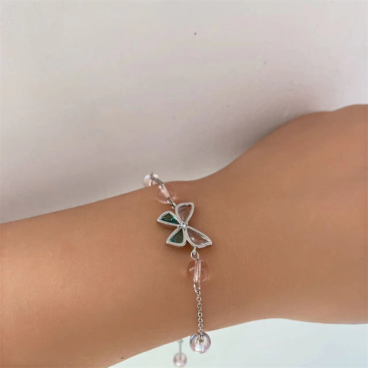 Sterling Silver Handmade Butterfly Bracelet