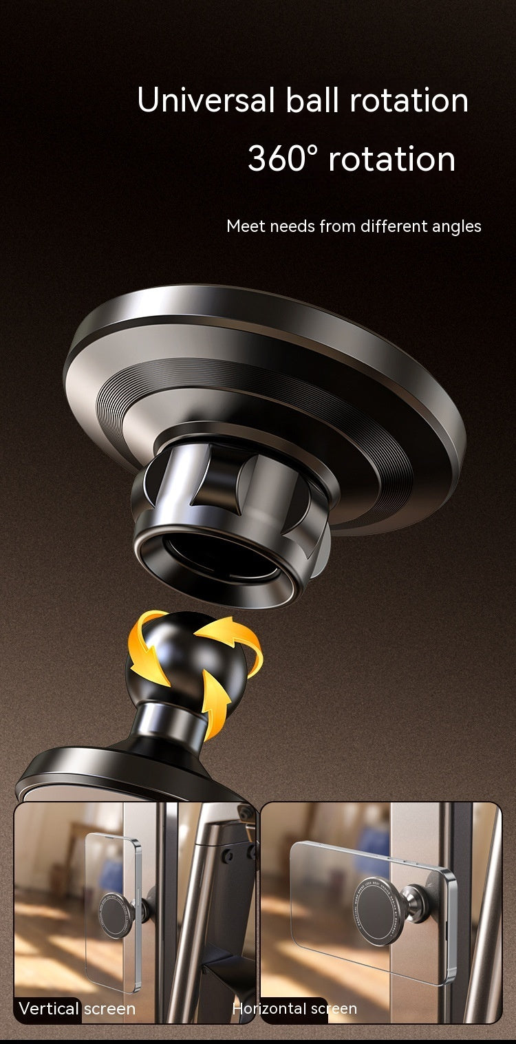 Скоба за фитнес кухня за баня магнитна смукателна скоба може да се върти на 360 градуса преносим държач за телефон