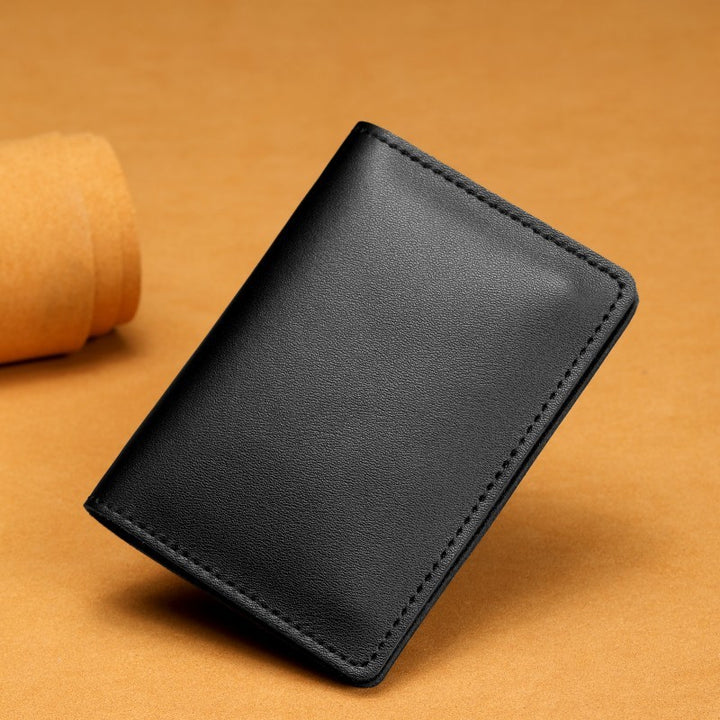 Ultra-thin Cowhide Card Holder Men And Women