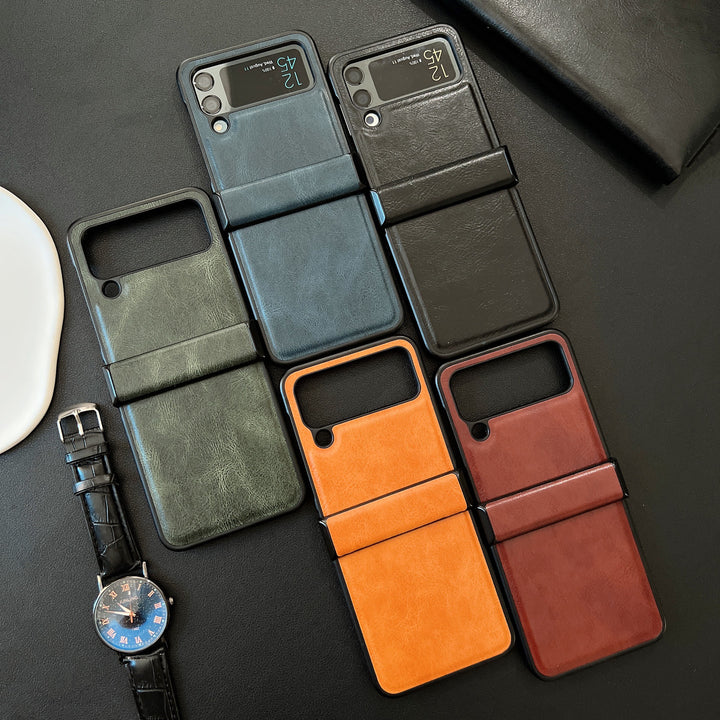 Business Leather Phone Case Folding Protective Cover