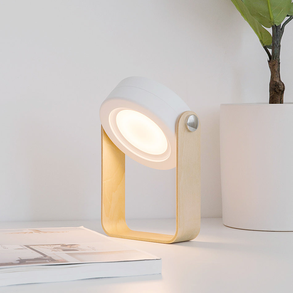 Faltbare Touch Dimmable Lesen LED Night Light Tragbare Laterne Lampe USB wiederaufladbar für Wohnkultur