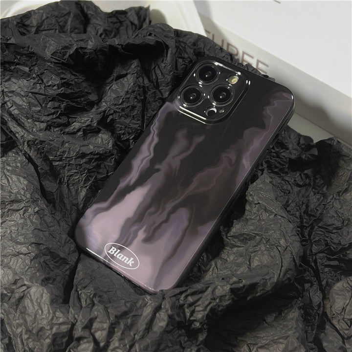 Black Fluid Dye Mobile Phone Case