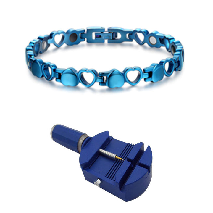 Auryaspower 810 Blue / 4 in 1 Magnetisches Armband / Frauen