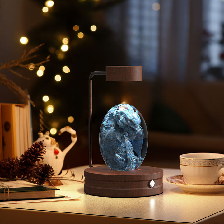 Crystal Ball Cosmic Dinosaur Indoor Night Light USB Power Warm bedlicht Verjaardag Geschenk nachtlampje