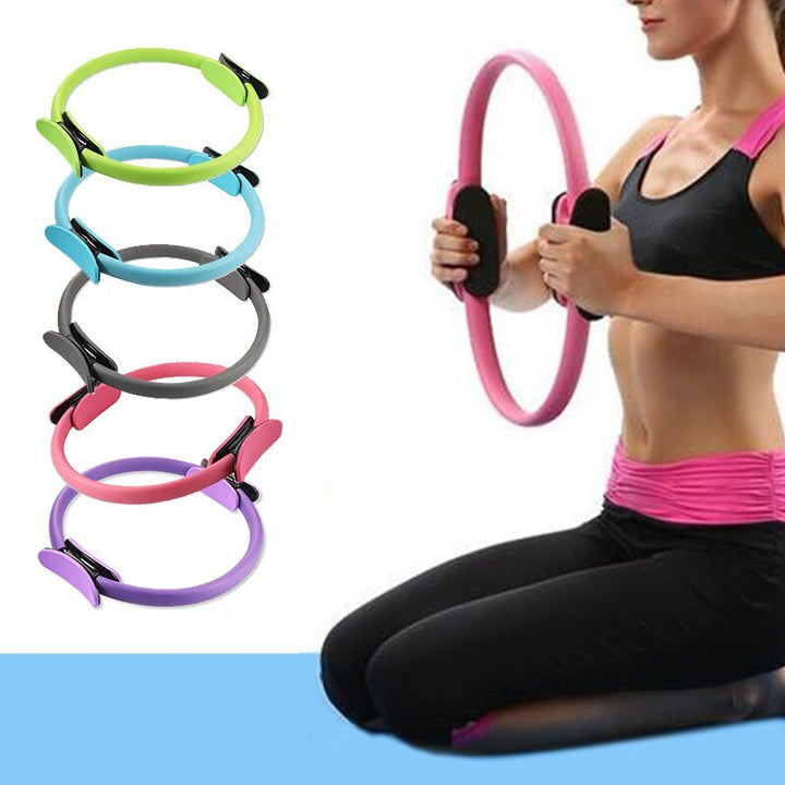Yoga Fitness Pilates Ring Women Girls Circle Magic Double Exercice Home Gym Sports Perdre du poids Résistance du corps