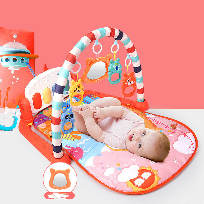 Bebek pedalları fitness rafları piyano oyuncakları
