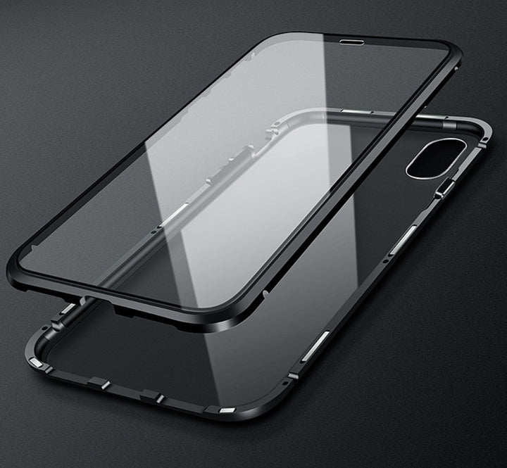 Glass cu două fețe din sticlă Magnetic King Telefon Mobile Nu există funcții anti-peep