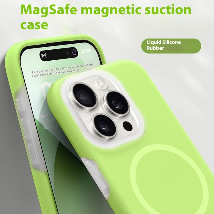 Jelly Liquid Magnetic Silica Gel Phone Case