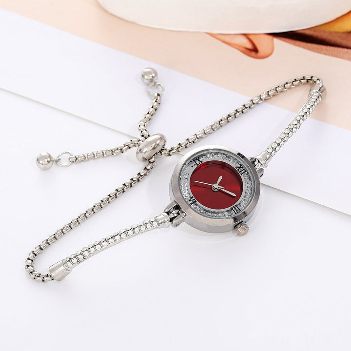 Fashion Diamond Round Women's Quartz Watch