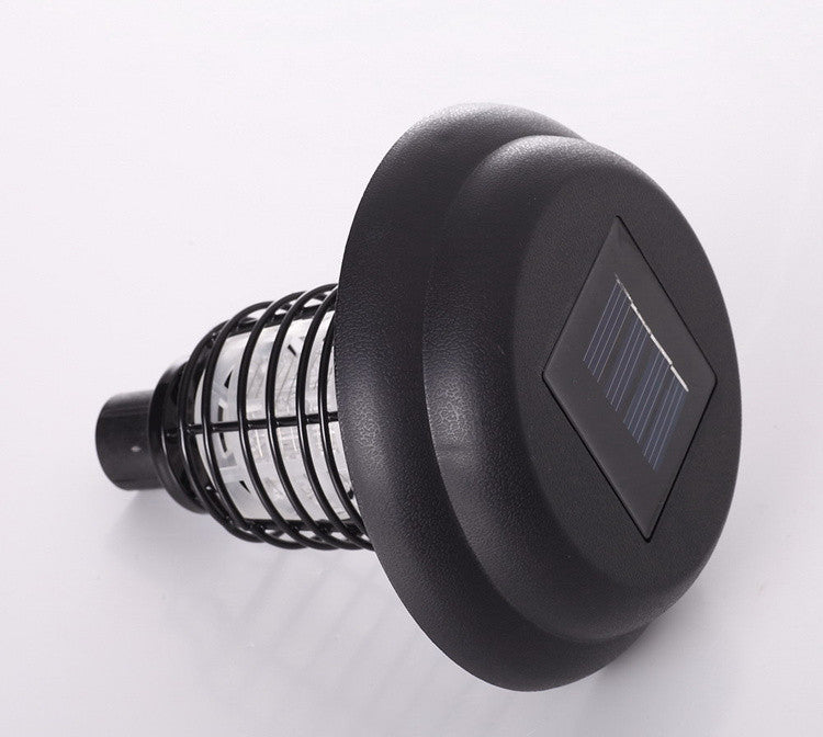 Zonne-LED Oplaadbare anti-mosquito-lamp Elektronische vliegbug zapper Insect Pest UV Trap Outdoor Garden Lawn Lamp