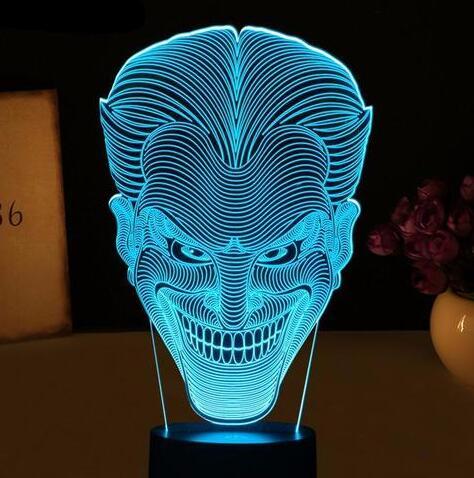Lámpara LED 3D de color USB