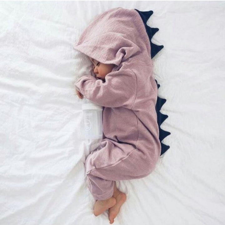 Lasten vauva dinosaurus puku yksiosainen