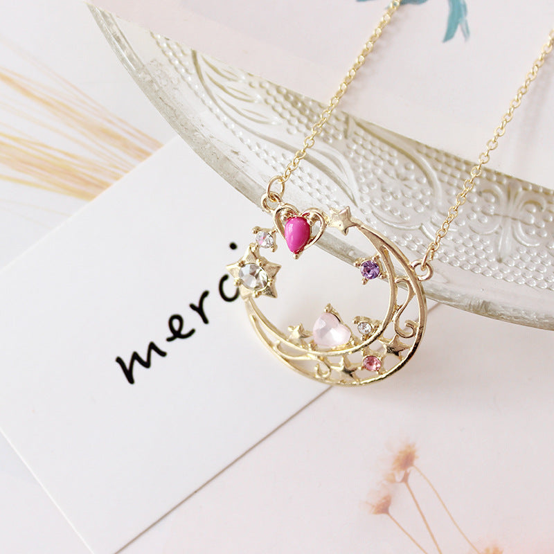 Kriegermond Hase Sailor Moon Love Moon Halskette
