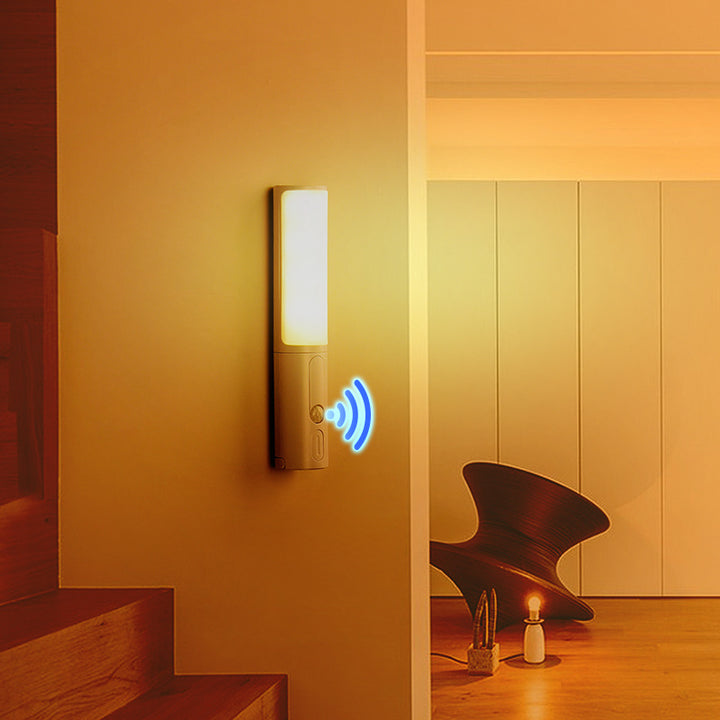 Nou stil inteligent de inducție umană de inducție senzor de mișcare LED Lumina de noapte pentru casă de casă, dulap de bucătărie, dulap de perete