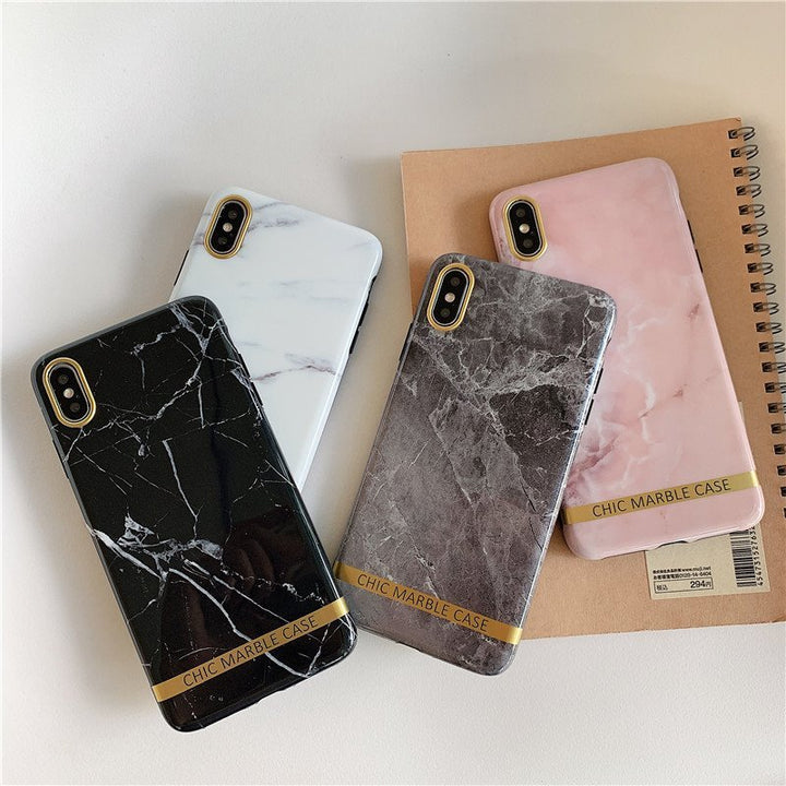 Compatible with Apple , Creative Marble Mobile Phone Case In Phnom Penh