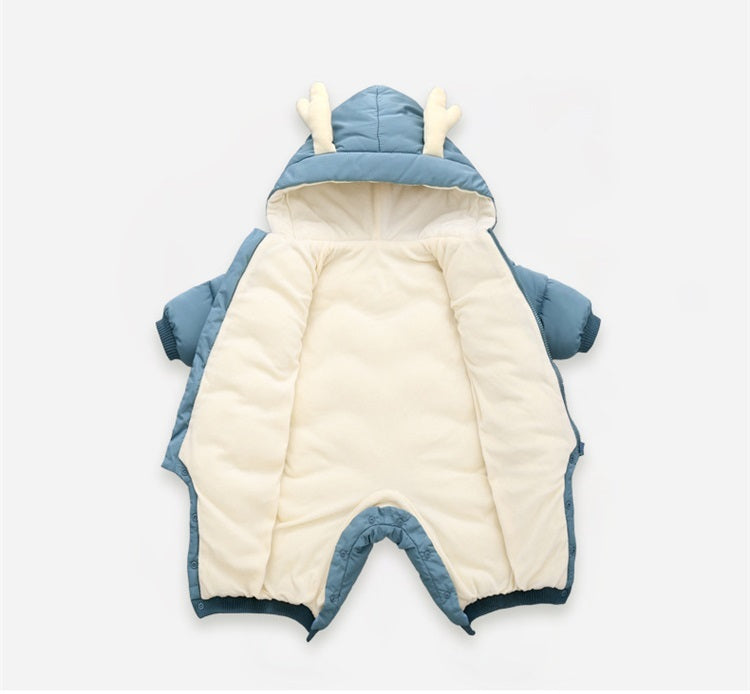 Baby einteilige Jacke nach unten