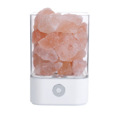 Lampa cu led cu sare din Himalaya USB
