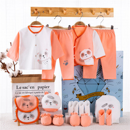 Nyfödd presentförpackning babykläder set bomull