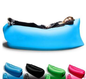 Sofá inflável preguiçoso camping de camas de ar para espreguiçadeira