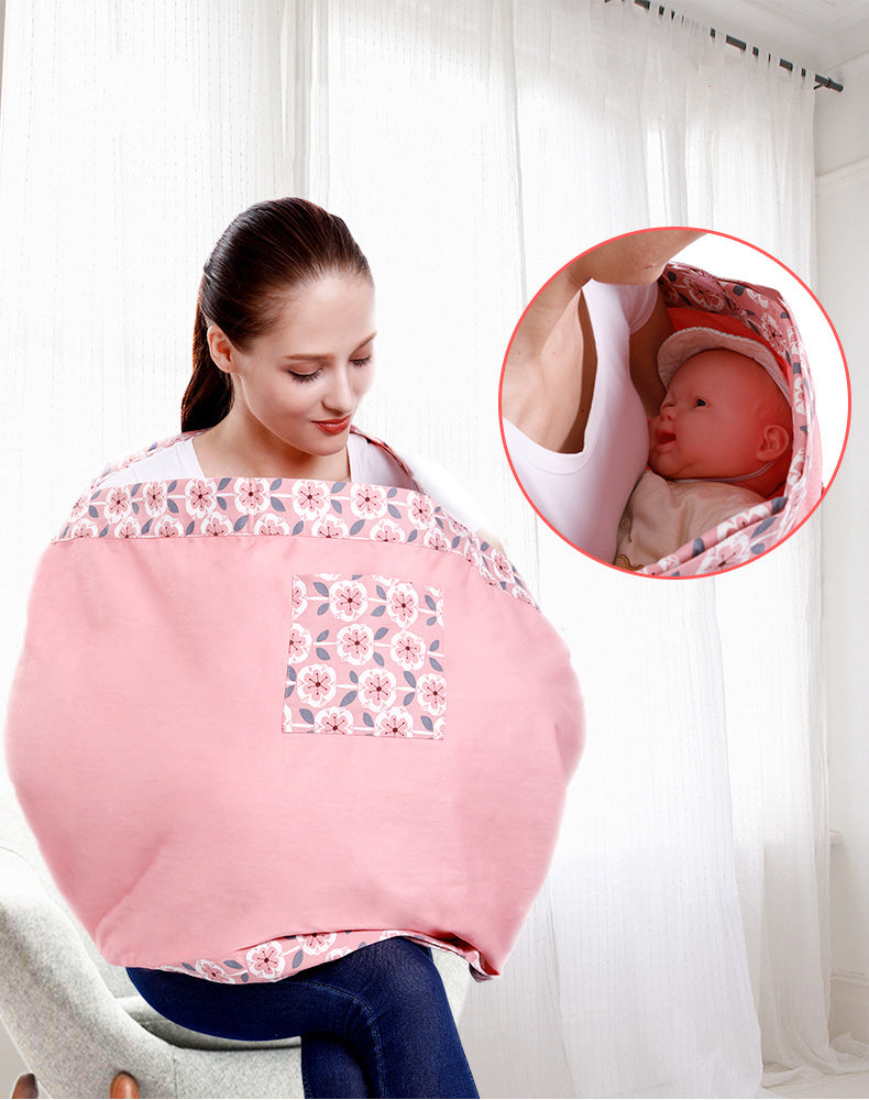 Baby Wrap Carrier Sling Alivable Infant Couvercle d'allaitement confortable Soft Brepwant Mallfeeding Carrier