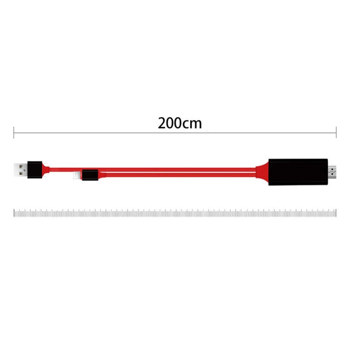 Tip-C până la HDMI trei într-un cablu de proiecție a telefonului mobil