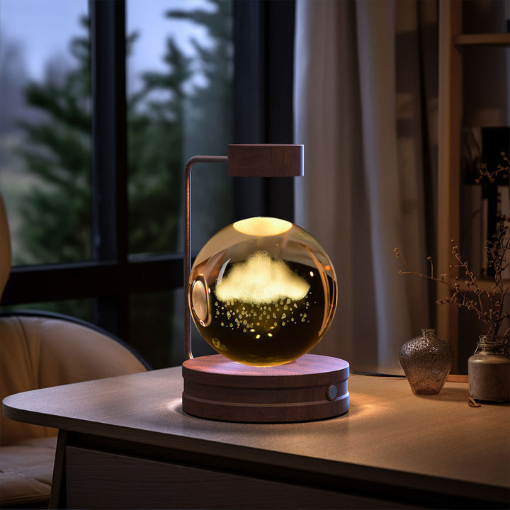 Crystal Ball Cosmic Dinosaur Indoor Night Light Usb Power Warm Bedside Light Birthday Gift Night lampe