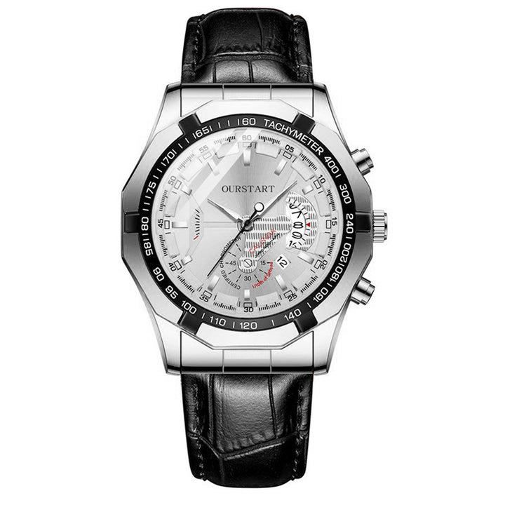 Non-mechanical Calendar Business Watch Men