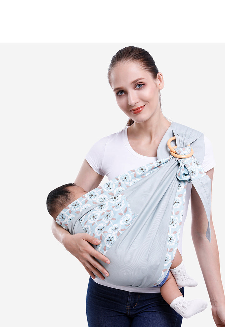 Purtător de înfășurare pentru bebeluși Sling reglabil pentru sugarul confortabil capac de asistență medicală purtător de alăptare respirabil moale