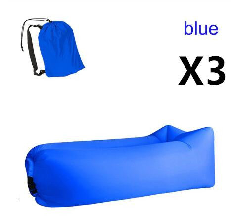 Sofá de ar ao ar livre Fast Inflable Laybag Hangout Lounger Beach Air Bag Dobing Smoking Sofá preguiçoso sofá de ar preguiçoso