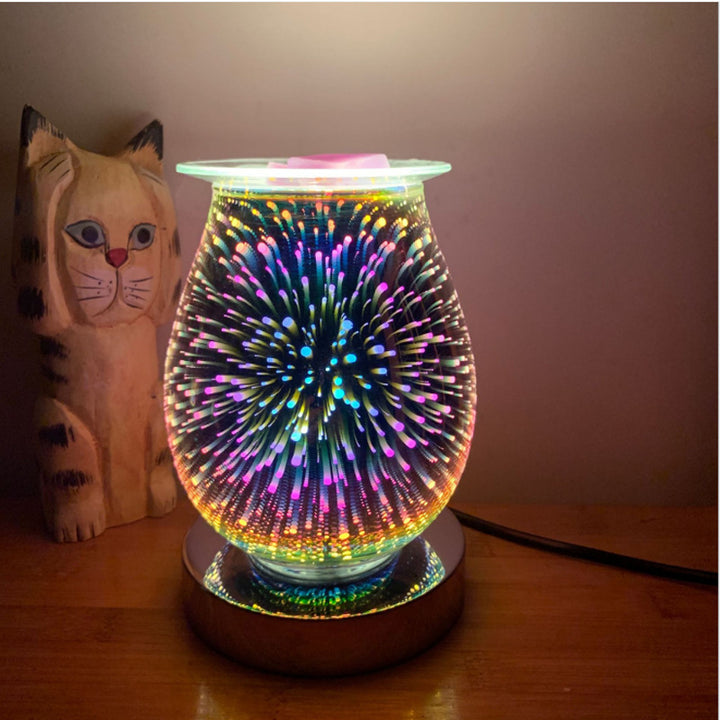 LED -lichten Holiday Decoratie Lichten Xmas Lights Touch Sensor Aromatherapy Licht Aroma Diffuser met Luminous Firework Effect