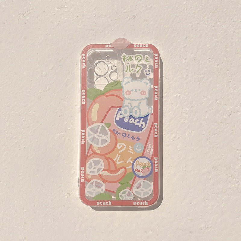 Caja de teléfono móvil de la rana de cordero de verano paquete completo