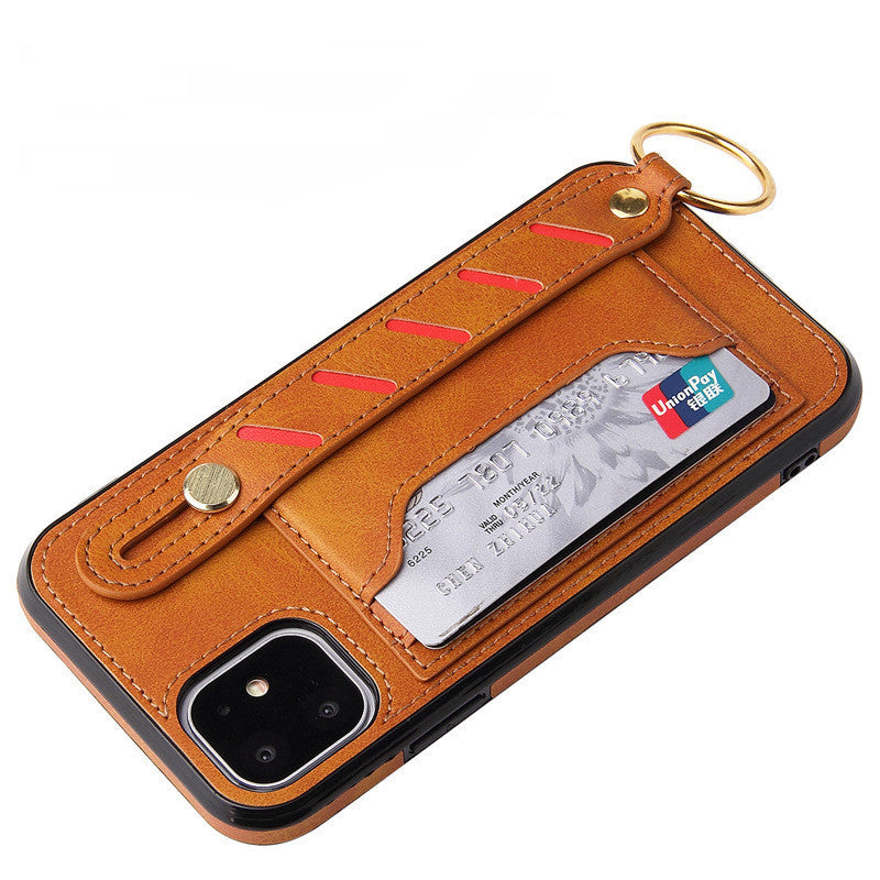 Leather Case Holder Mobile Phone Protective Cover