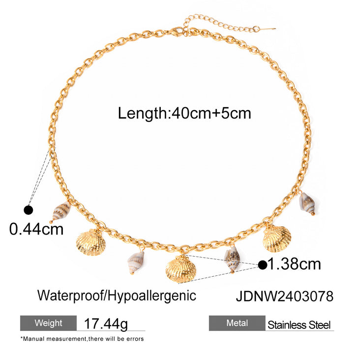 Pulsera de concha de estrella estrella de acero inoxidable para mujeres pulseras de la playa de la moda regalos de joyería de cumpleaños