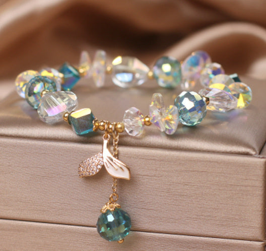 Bracelet en cristal femelle Mori Fairy Style Mode coréenne