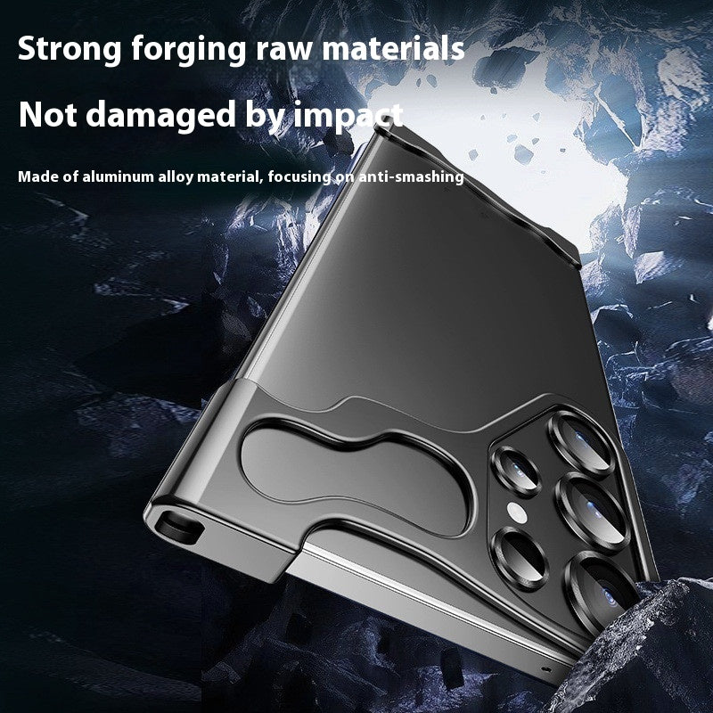 Speciaal gevormde metalen hoekpad Drop-resistente echte frameloze drop-resistente beschermhoezen