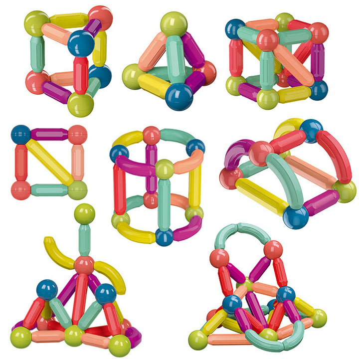 Jucării pentru bebeluși Blocuri de construcții magnetice Magnete de joc pentru copii Setează Magneți pentru copii pentru copii cărămizi de jucărie magnetică