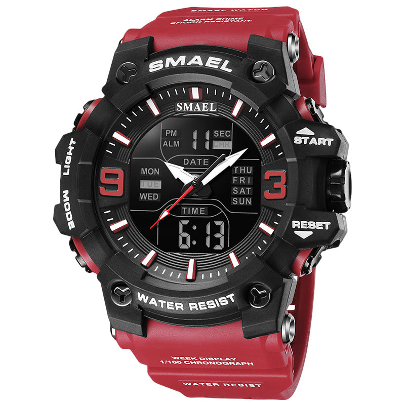 Sports Water Water Electronic Watch Multi-Function Training Clock Clock reloj de alarma