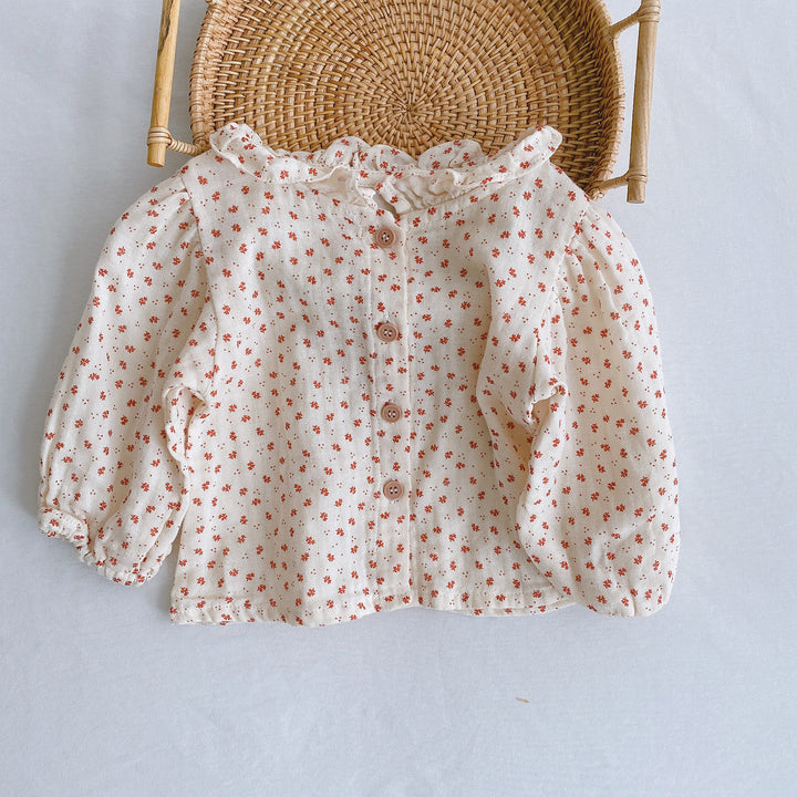 Baby romper 0-2 ani haine pentru bebeluși fetiță în stil străin plisat lotus frunze alpinist