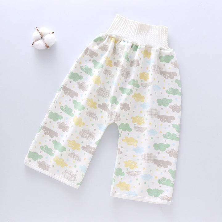 Pantalones de entrenamiento de falda de pañales para bebés pañales de tela para niños